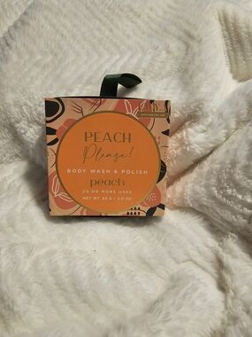 L.W.Y.A. (Love Who You Are) by Kim Gravel "Peach Please!" Body Wash and Polish